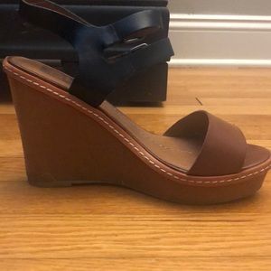 Dolce vita wedges. Worn one time. Like new.